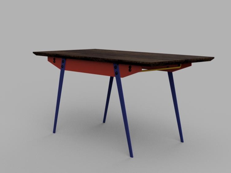 coffee table, fusion 360, blacksmith, midcentury modern, midcentury, steel, design