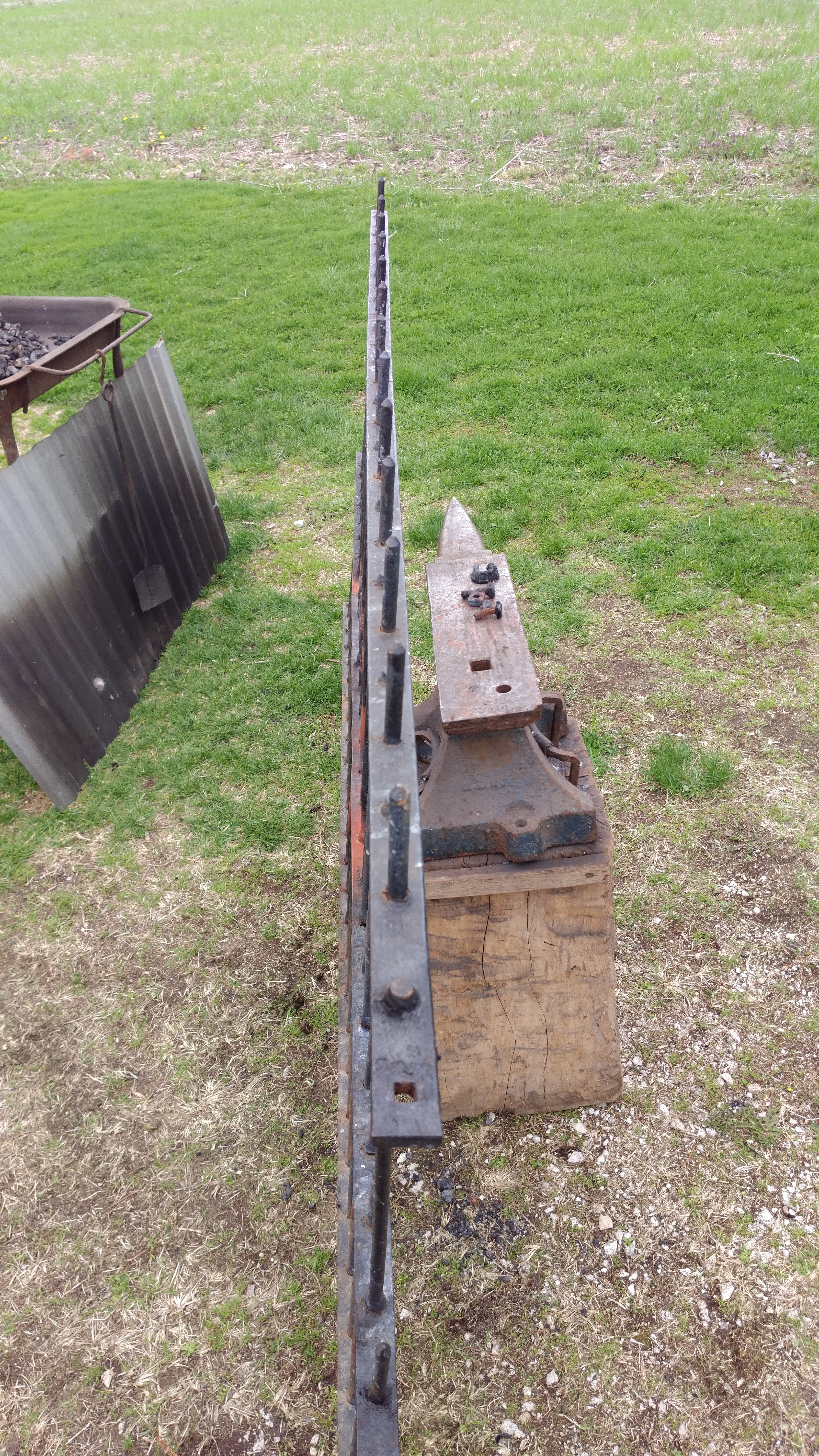 Wrought Iron
Blacksmith
Lafayette
Coal 
Forge
Anvil
Repair